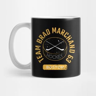 Boston Hockey Team 63 Brad Marchand Supporter Fans HOCKEY-1 Mug